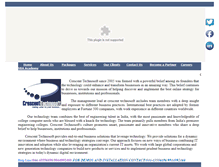 Tablet Screenshot of crescenttechnosoft.com